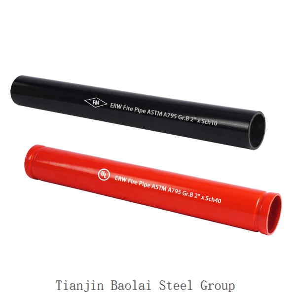 Hasiace rúry ASTM A795 ERW